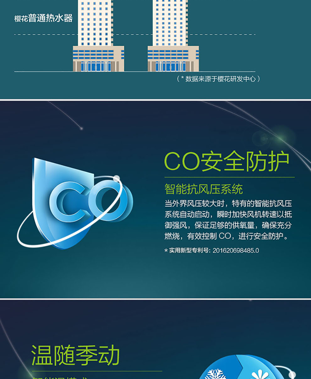 樱花燃气热水器 - 乐享恒温 樱花燃气热水器 - 乐享恒温